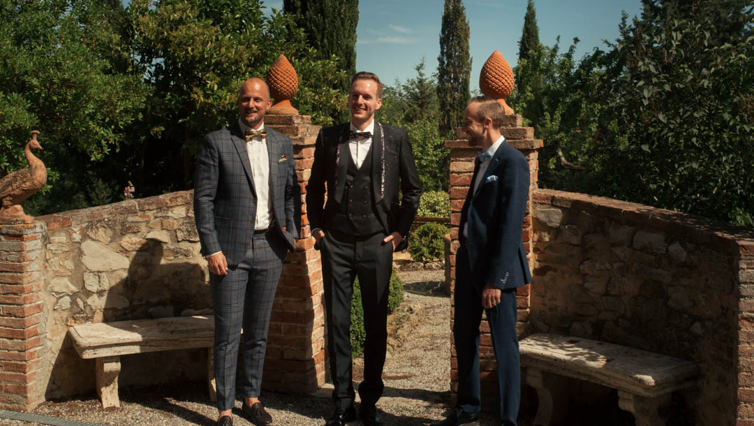 Tuscany wedding videographer