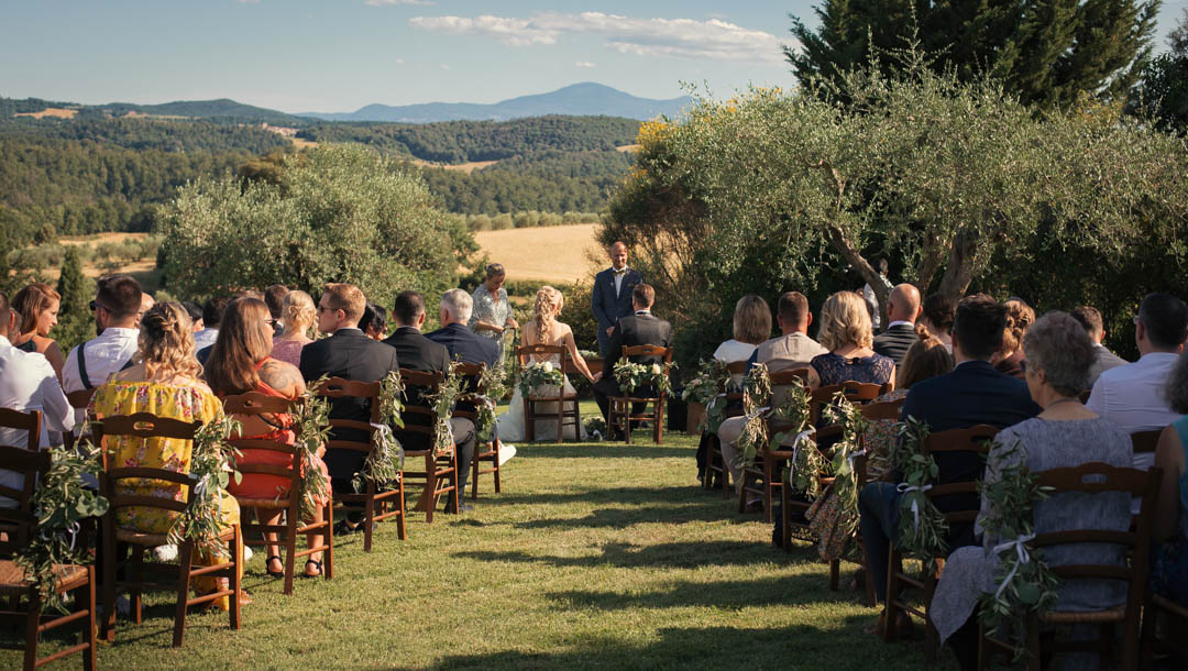 Tuscany wedding videographer